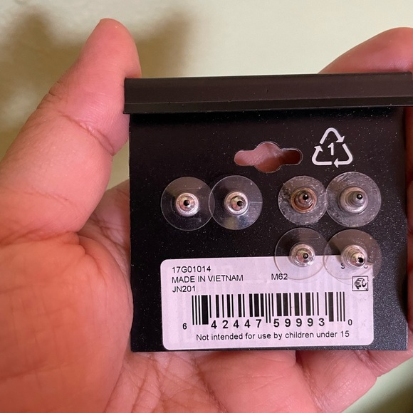 Napier Ladybug, Easter Egg and Carrots Earrings Bundle - Picture 4 of 4